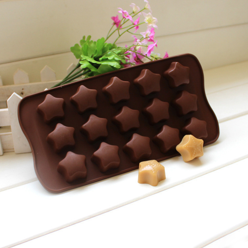 15 Small Flower Chocolate Silicone Molds 4 Kinds - Temu