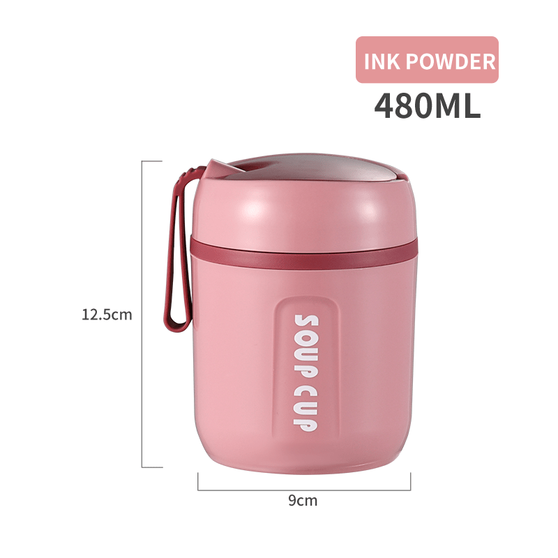Portable Food Thermos for Kids Stainless Steel Lunch Box of 4 Color 260ML  Mini Soup Containers
