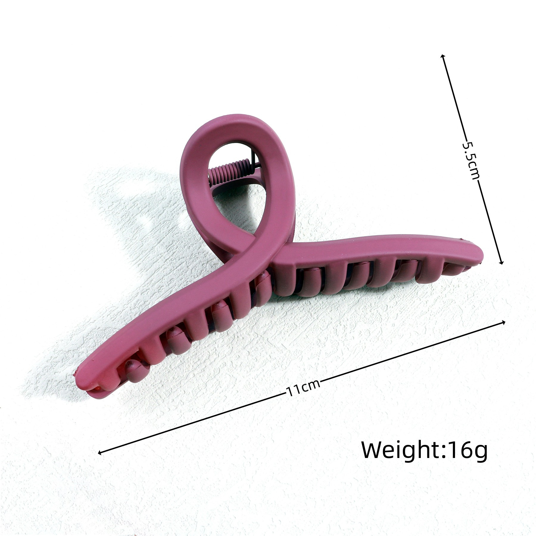 Aesthetic Minimalist Hair Claw Clips Women One line Matte Temu Australia