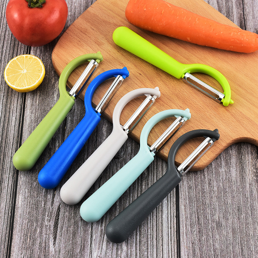 Pelador eléctrico de papas, pelador eléctrico de mano, recargable por USB,  pelador de frutas y verduras con 3 cabezales de corte, accesorios de cocina