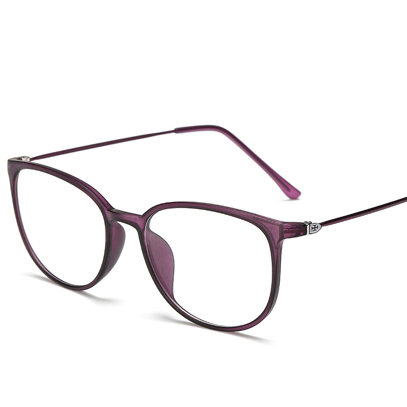 Vintage Square Frame Optical Glasses Artistic Myopia Glasses