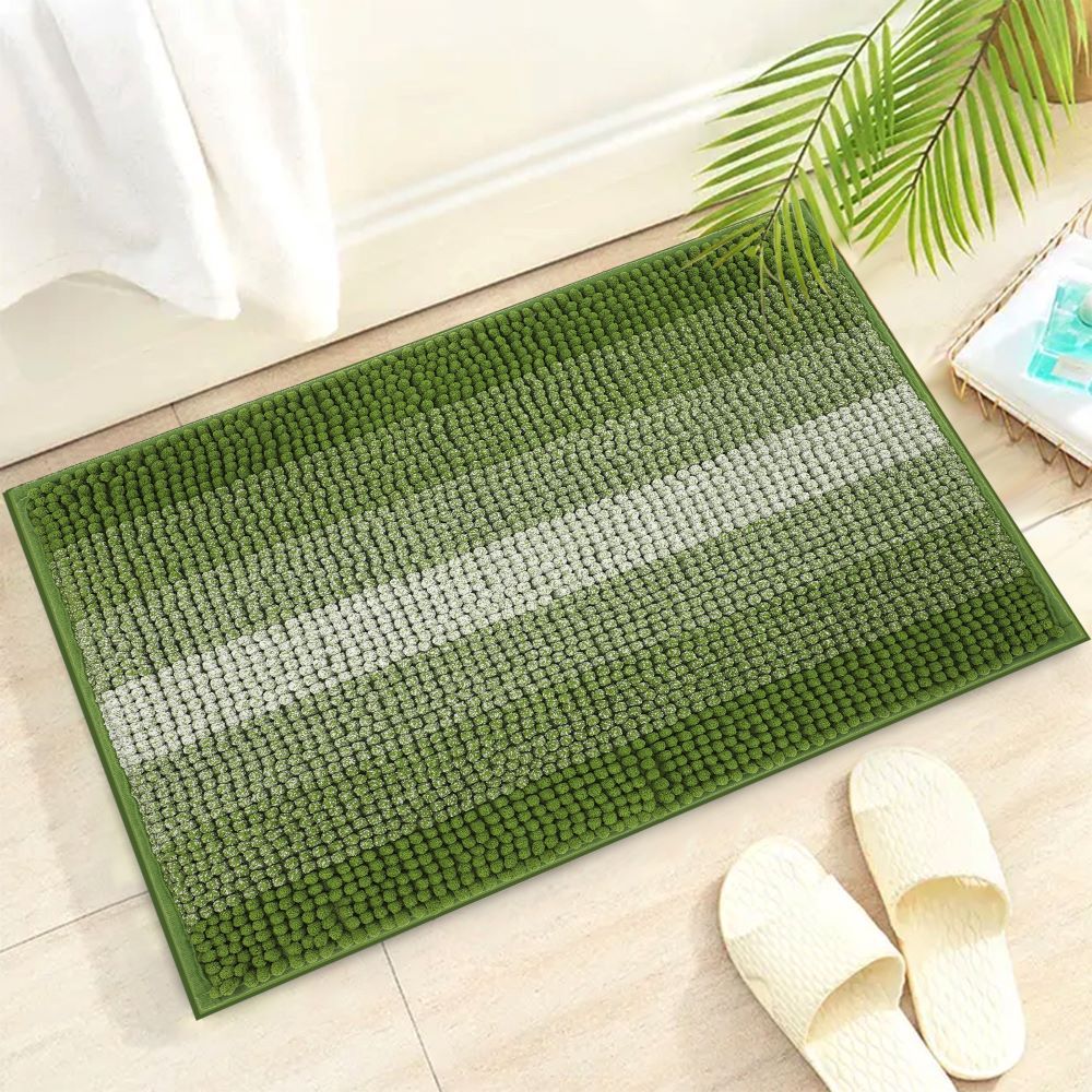Soft And Non-slip Bath Rugs - Machine Washable And Water Absorbent
