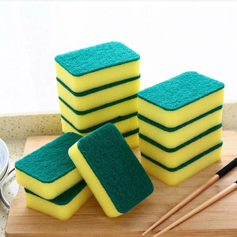 Paquete de 10, toallita de esponja, esponja para lavar platos, toallita de  esponja de limpieza de cocina de alta densidad, juego de fregado para lavar  platos domésticos - Temu