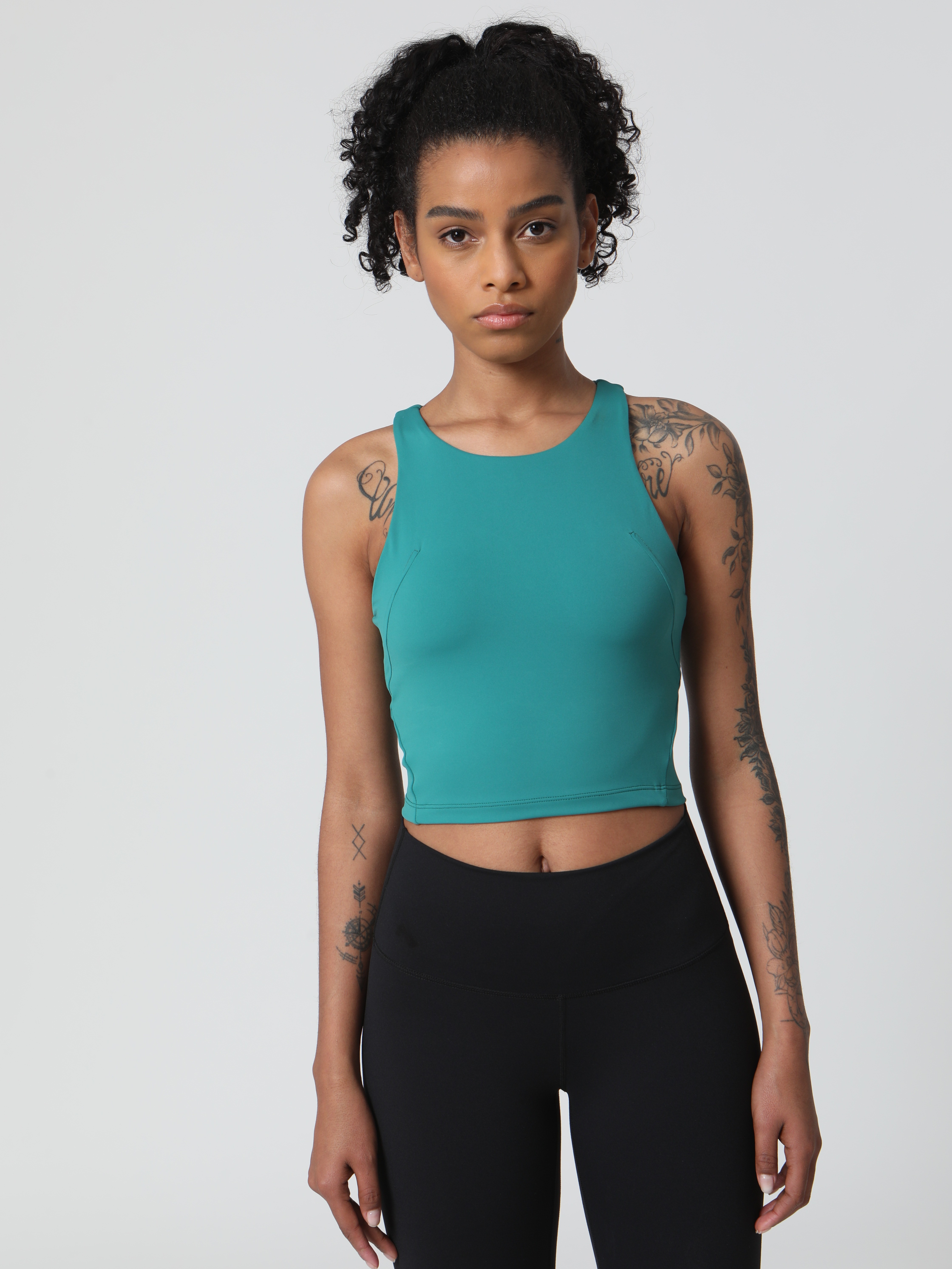 Women's Crop Sport Top: Look Fit Feel Fabulous In Sleeveless - Temu