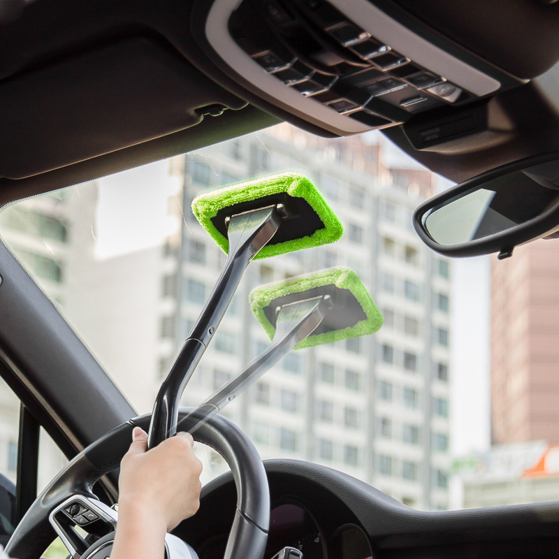 Windshield Cleaner microfiber Car Window Cleaning Tool - Temu