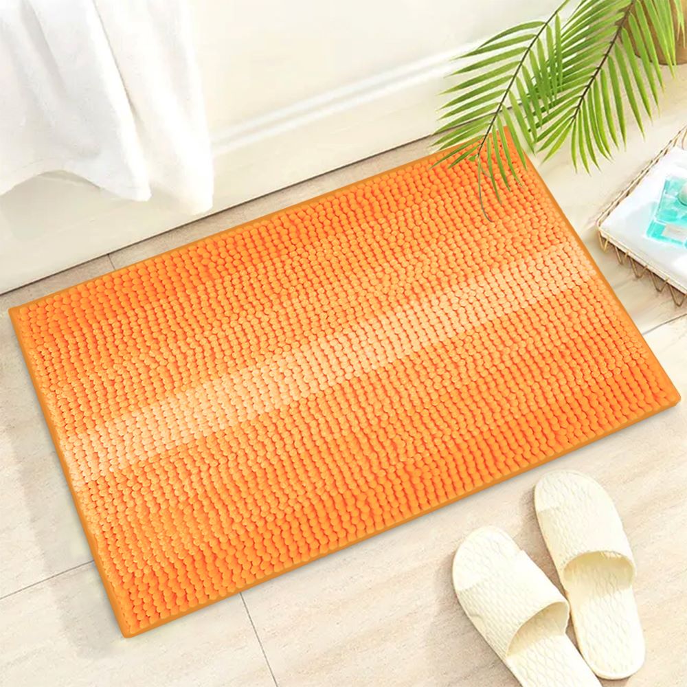 Waroomhouse Non-slip Bathroom Mat Tpe Suction Cup Bath Rug Waterproof Non-slip  Bath Mat with Suction Cups Easy to Drainable Durable Shower Pad for  Comfortable 