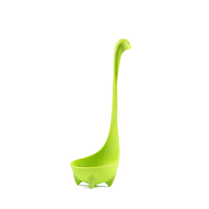 Creative Soup Spoon Cute Dinosaur Loch Ness Upright Spoon Nessie Soup Ladle  Kitchen Accessories