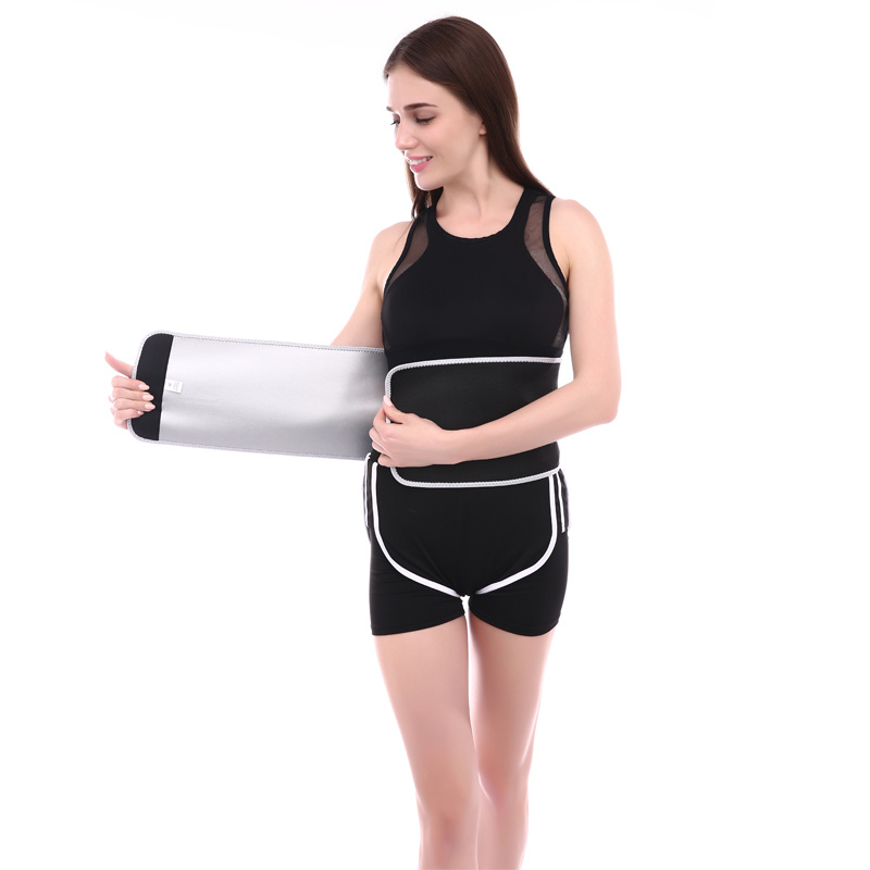 Silver Ion Sports Sweat Belt Waistband Shaping Running Fat Burning