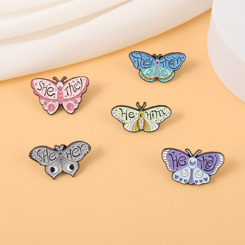 Cute Butterfly Brooch Multi Colors U Choose Sweet Jeans/ - Temu