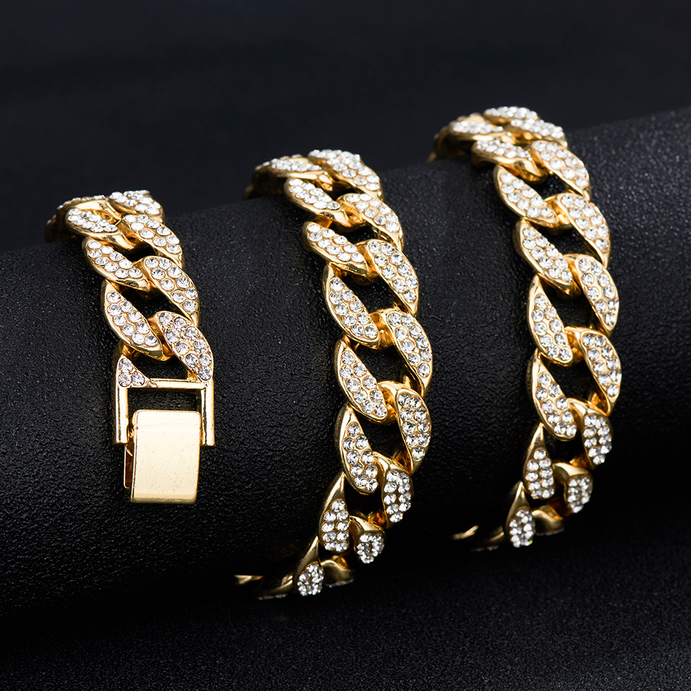 Men's Cuban Link Chain, Hip Hop Jewelry Temu