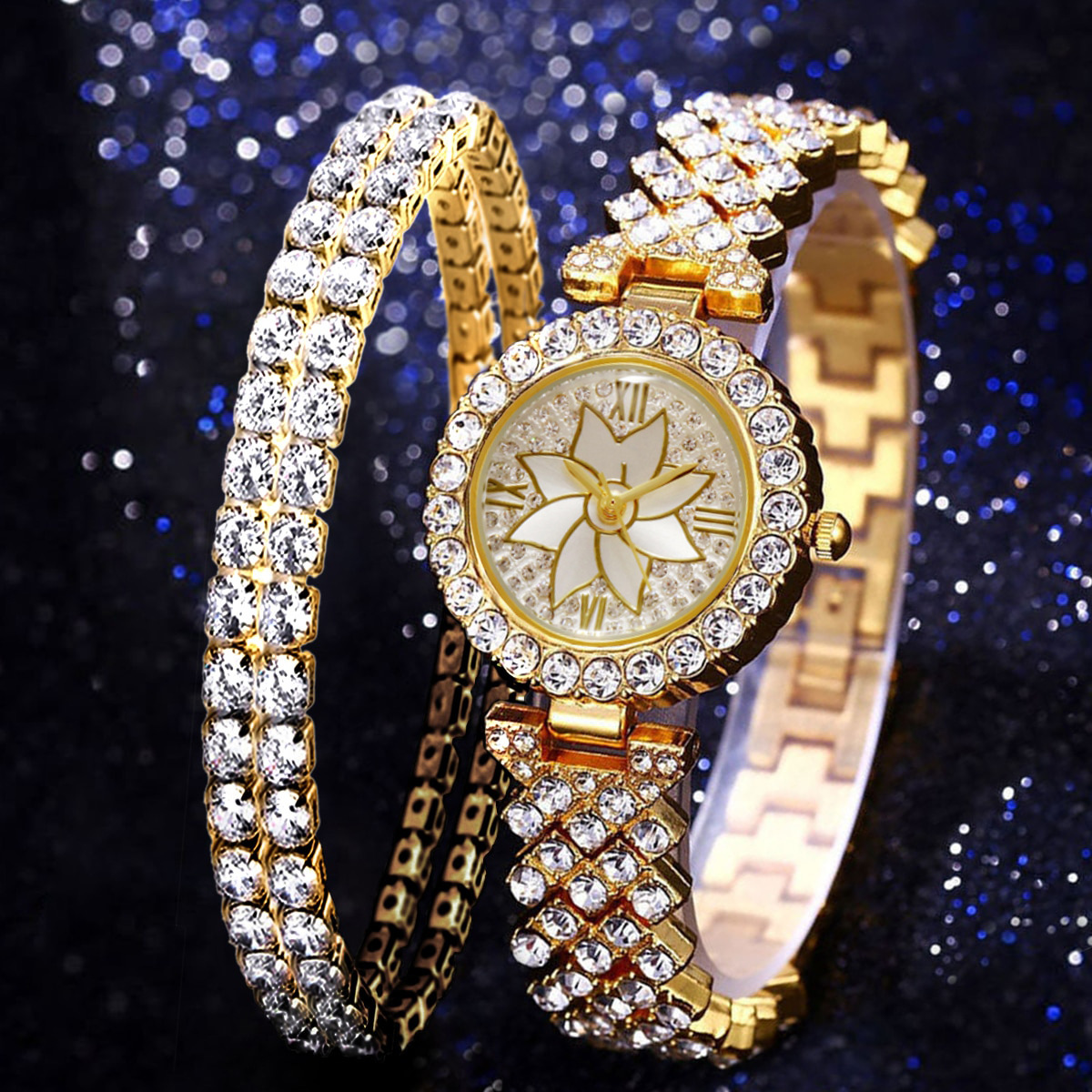 Ladies Diamond Watches - Temu