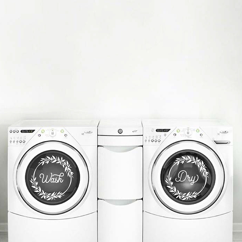 Removable Vinyl Wall Sticker For Washing Machine Door Temu
