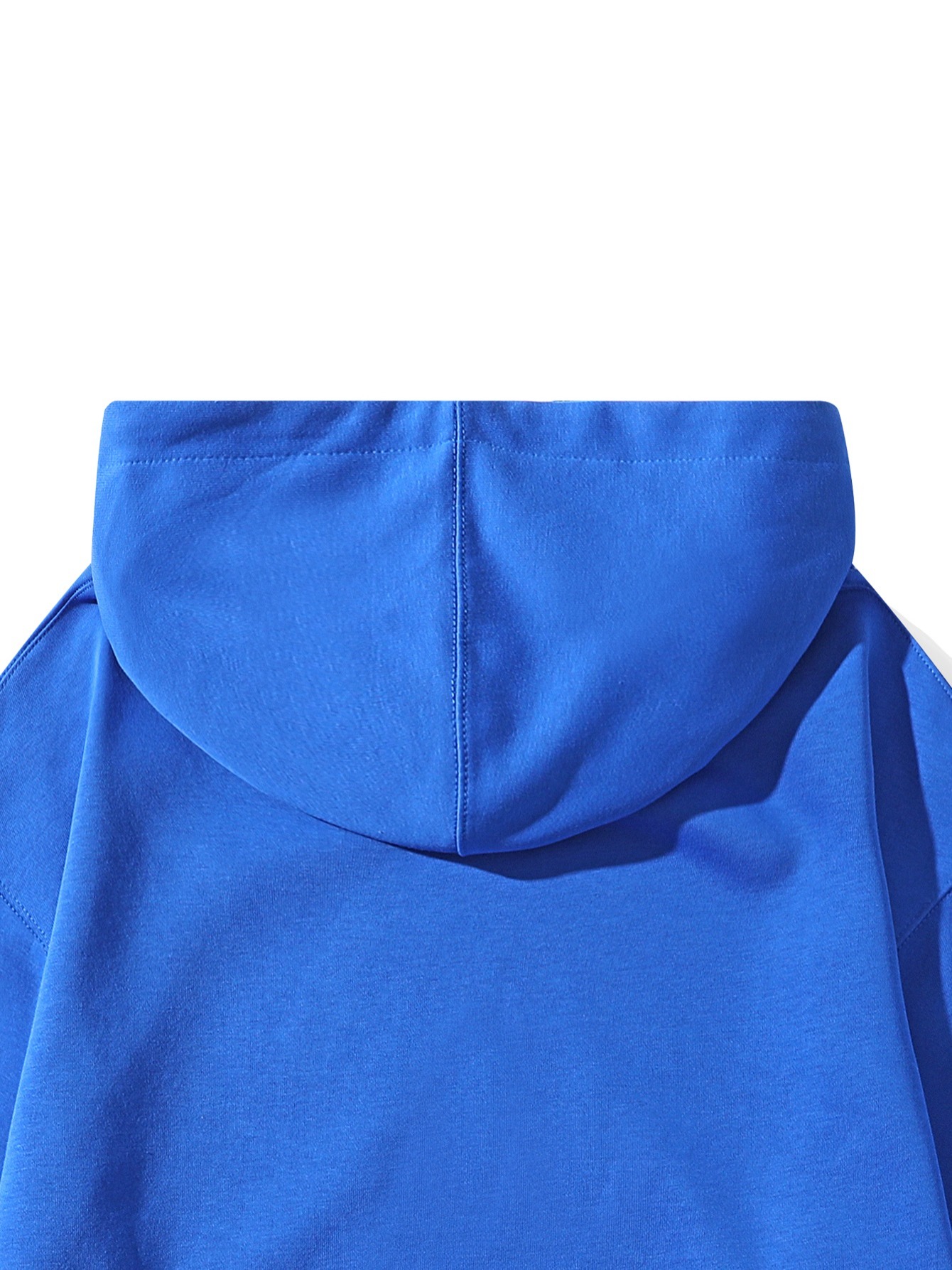 Small Men's Logo Zip Hoodie Blue