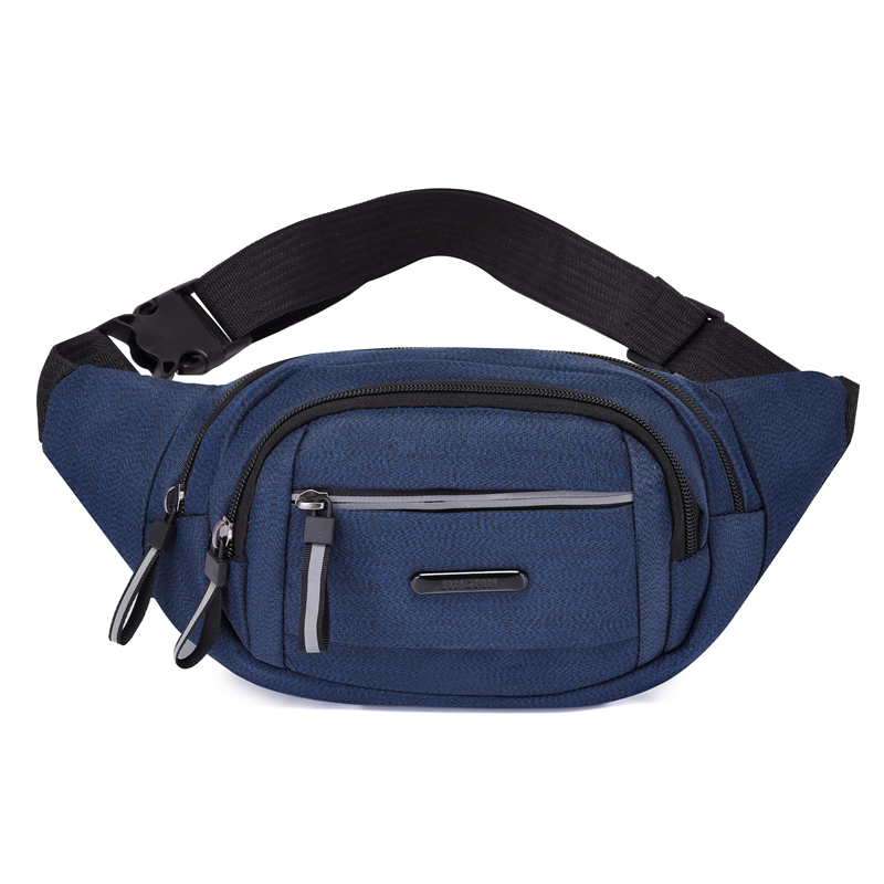 Fanny Pack Waist Bag Men Women Crossbody Hip Belt Pouch Pocket Travel-Blue