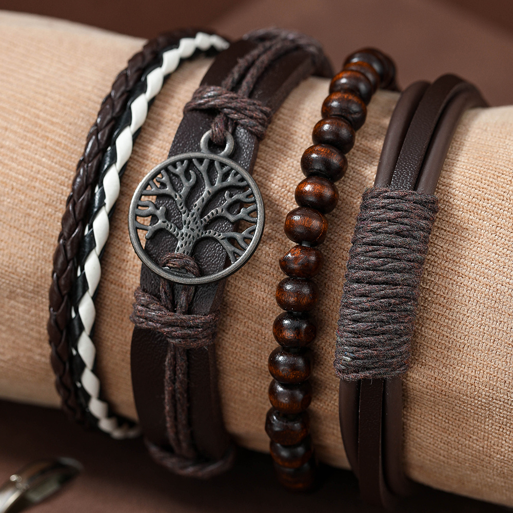 Braided Leather Bracelet - Style and Size Options to Make