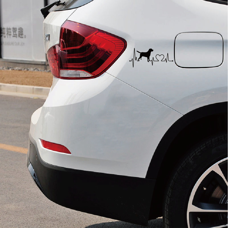 Cute Cartoon Dog Car Sticker
