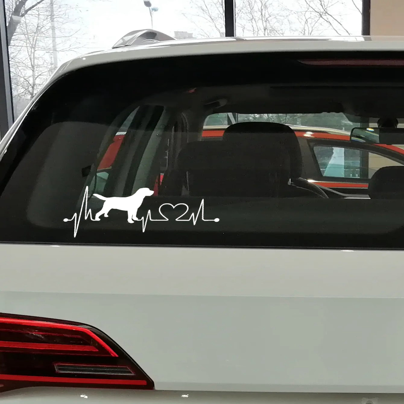 Cute Cartoon Dog Car Sticker