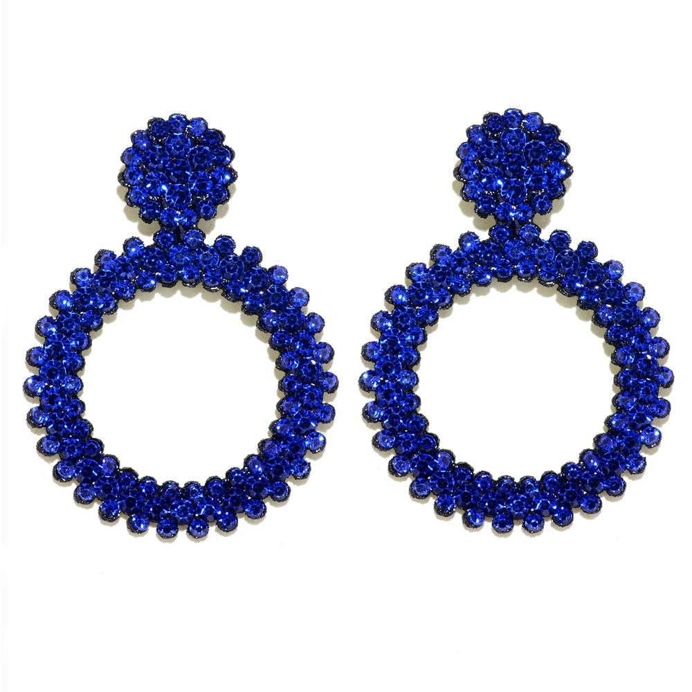 TEMU Orecchini a Minimalisti con Strass Completo in Stile e Americano per Donne