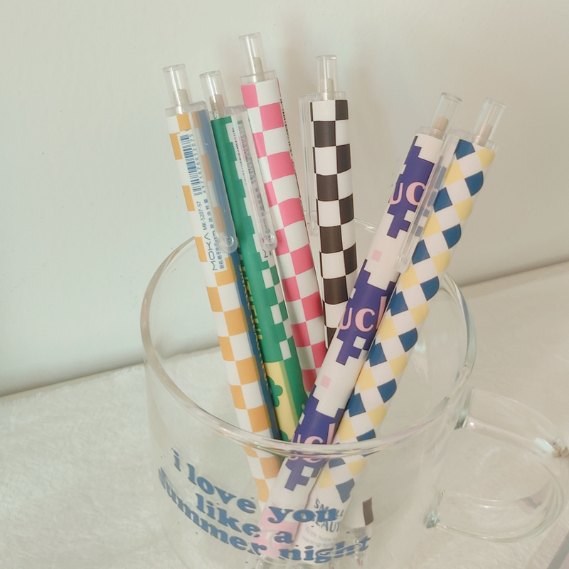 Medium Twist Plastic Round Stick Gel Pens - Temu