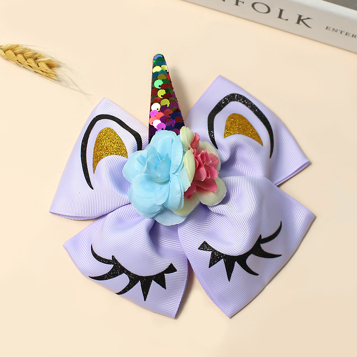 1pc Girls Unicorn Hair Clip Save Money On Temu Temu