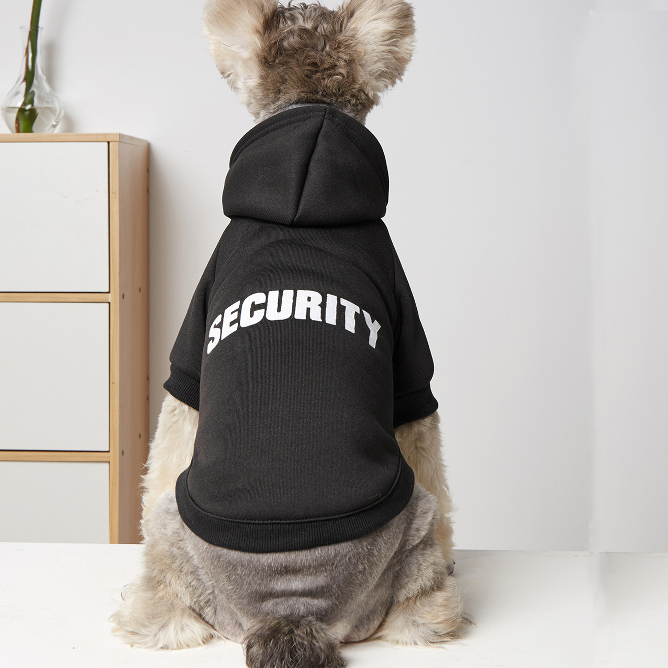 

Keep Your Dog Cozy And Secure With This Stylish Printed Pet Hoodie!