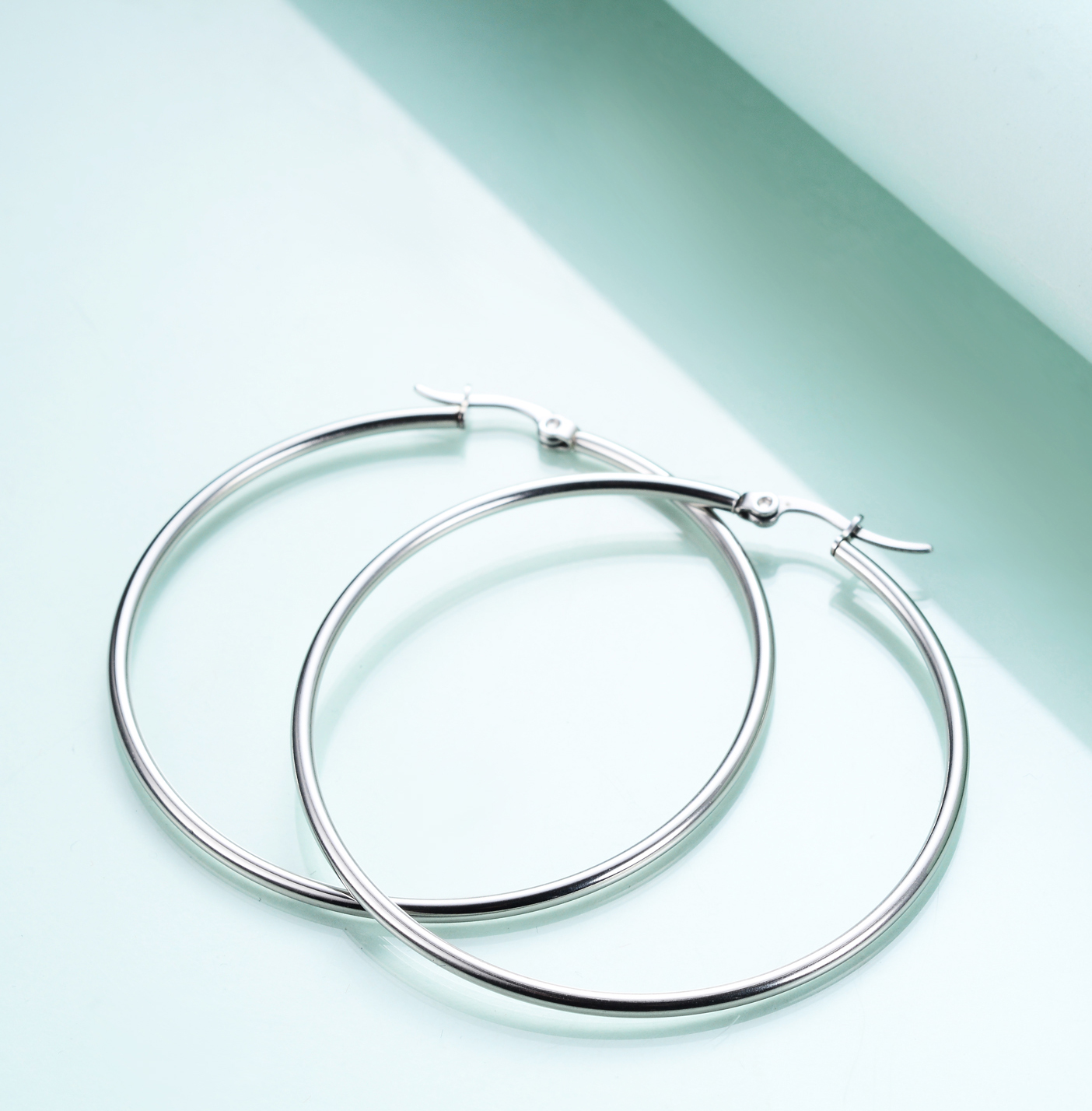 Stainless Steel Big Hoop Earrings Large Hoop Earrings For Women Girls