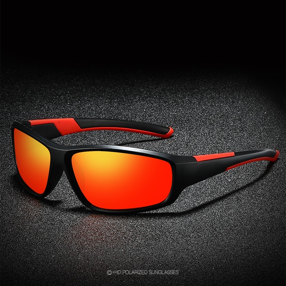 Mens Sport Sunglasses Polarized for Outdoor Biking Driving Fishing