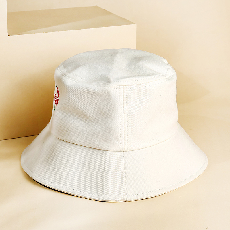 Embroidered Strawberry Omg Sweet Bucket Hat Valentines Gifts