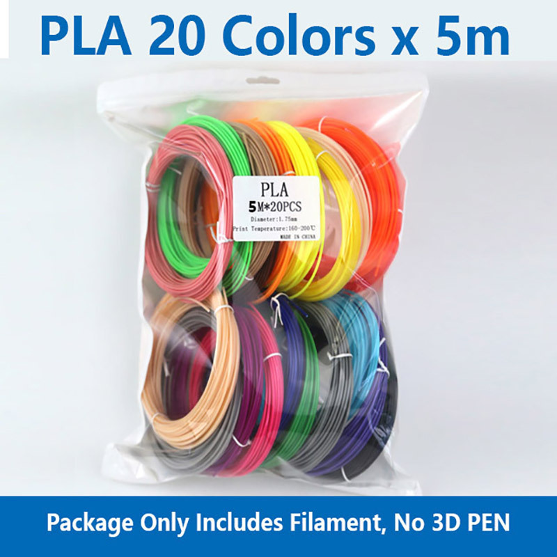 Filament pour Stylo 3D Multicolore - 1.75mm / 5m