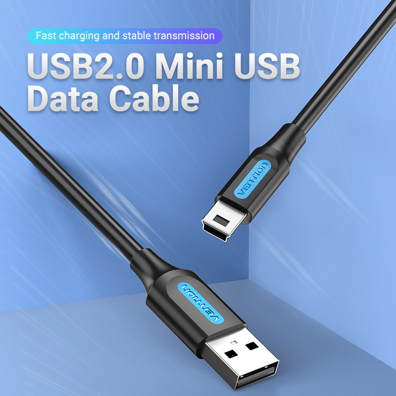 Mini USB Data Cable USB To MINI Suitable For Digital Camera Hard Disk MP3  MP4 Player DVR GPS Mini USB 2.0 Data Cable