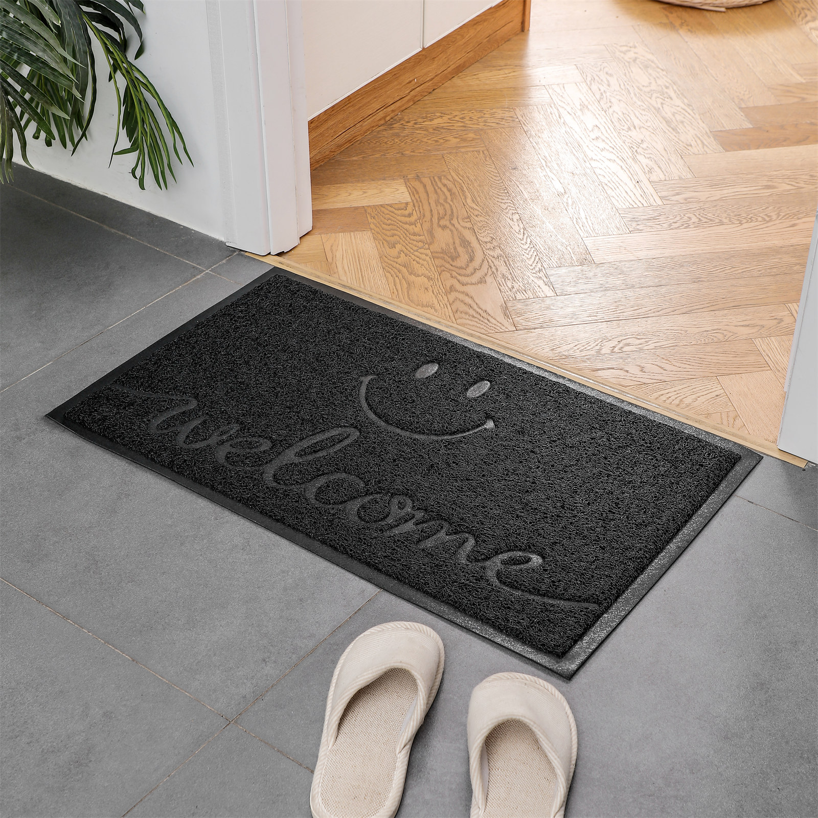 Smile Face Indoor Floor Mat, Kitchen Mat, Doormat, Floor Rug, Front Doormat  - Temu