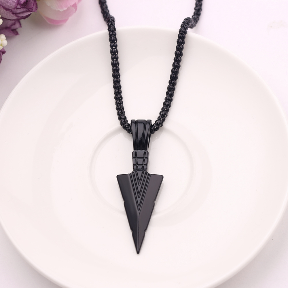 Black Pyramid Necklace