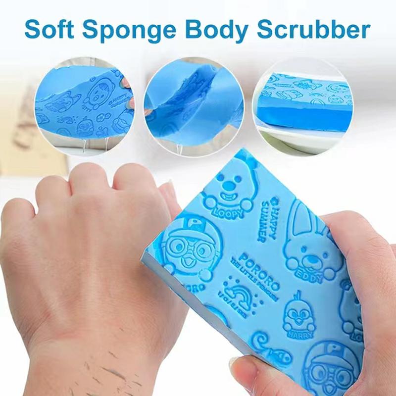 1 Pcs Super Soft Exfoliating Bath Sponge,Magic Bath Sponge Dead Skin Remover ,Dead Skin Remover for Body 