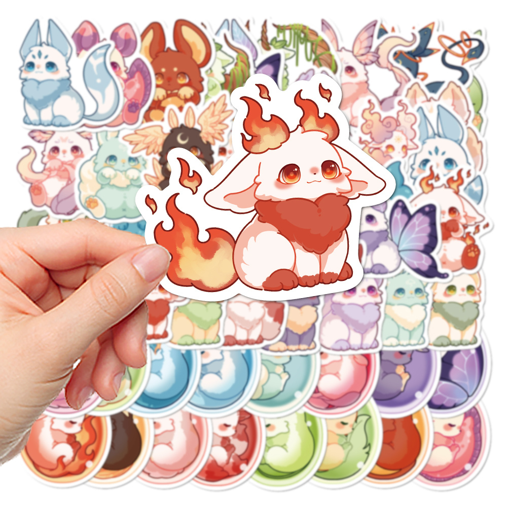 Eeveelution Stickers Autocollants Pokemon Kawaii par TamashiOhana