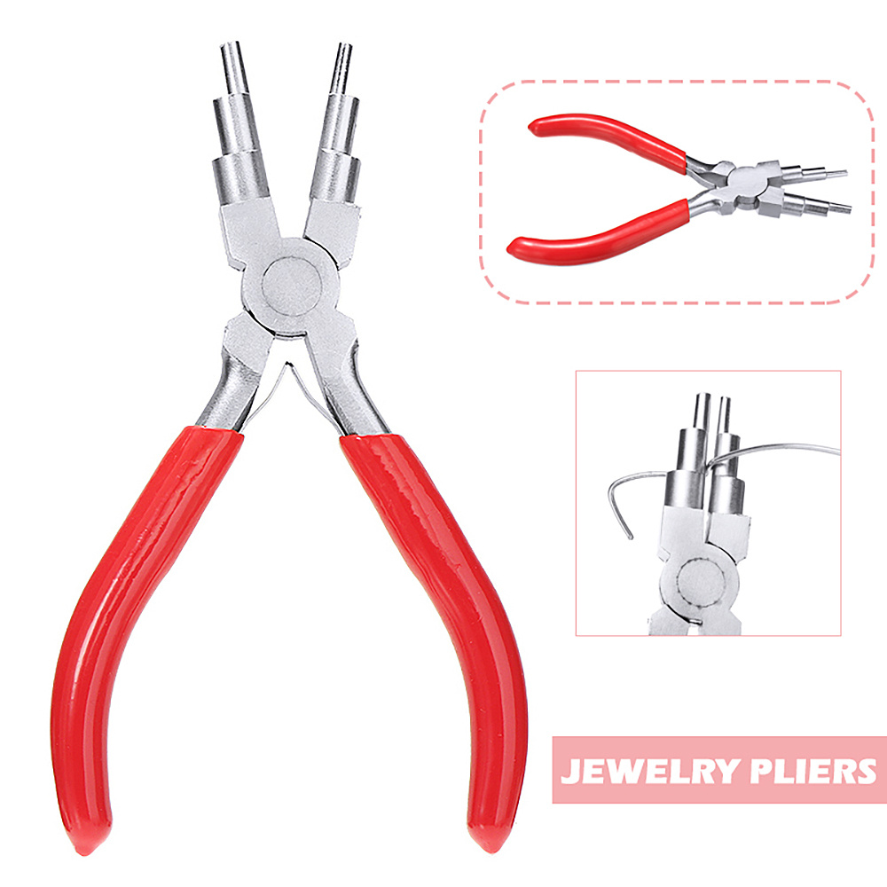 Jewelry Pliers 1 Bail Making Pliers Carbon Steel Round Nose - Temu