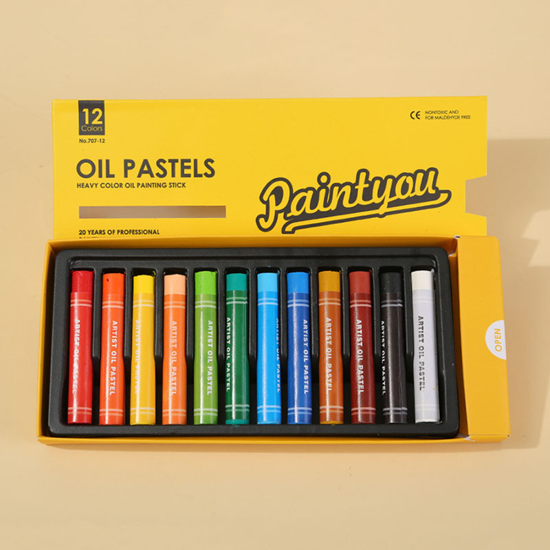 12/25/48Colors Oil Pastel Artist Soft Pastel Graffiti Painting Drawing Pen  School Stationery Art Supplies