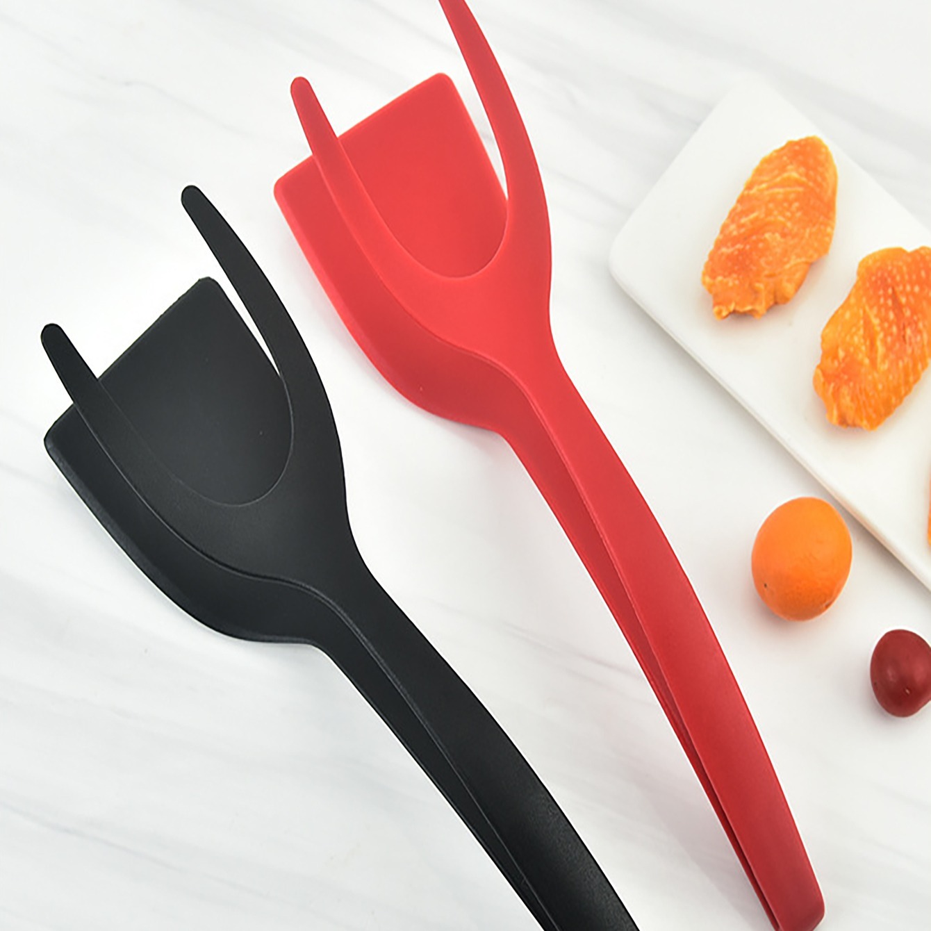 1 Multifunctional Spatula Grip Food Flip Fried Egg Tong - Temu