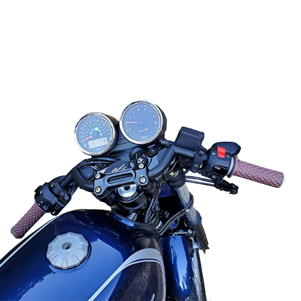 Moto Manillar,Manillar Moto 22mm 7/8 22mm Motocicletas universales Bikes  Cruve Bend Drag Handlebar Cafe Racer (Color : 5) : : Coche y moto