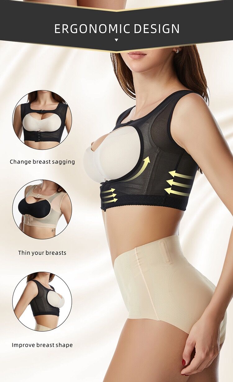 Breast Shaper Double-Breasted Correction Belt Sitting