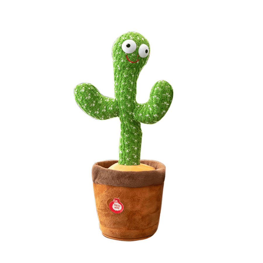 Dancing Cactus - TikTok - Jouets interactifs - Animaux en peluche