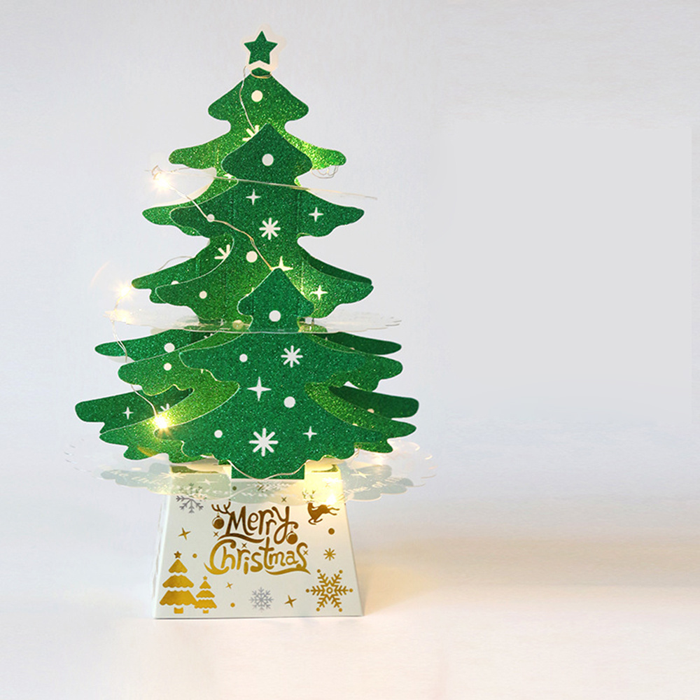 3d Led Christmas Tree,reusable Diy Handicraft, Christmas Tree For Children  Gifts Home Decoration,7*10inch | Fruugo ES