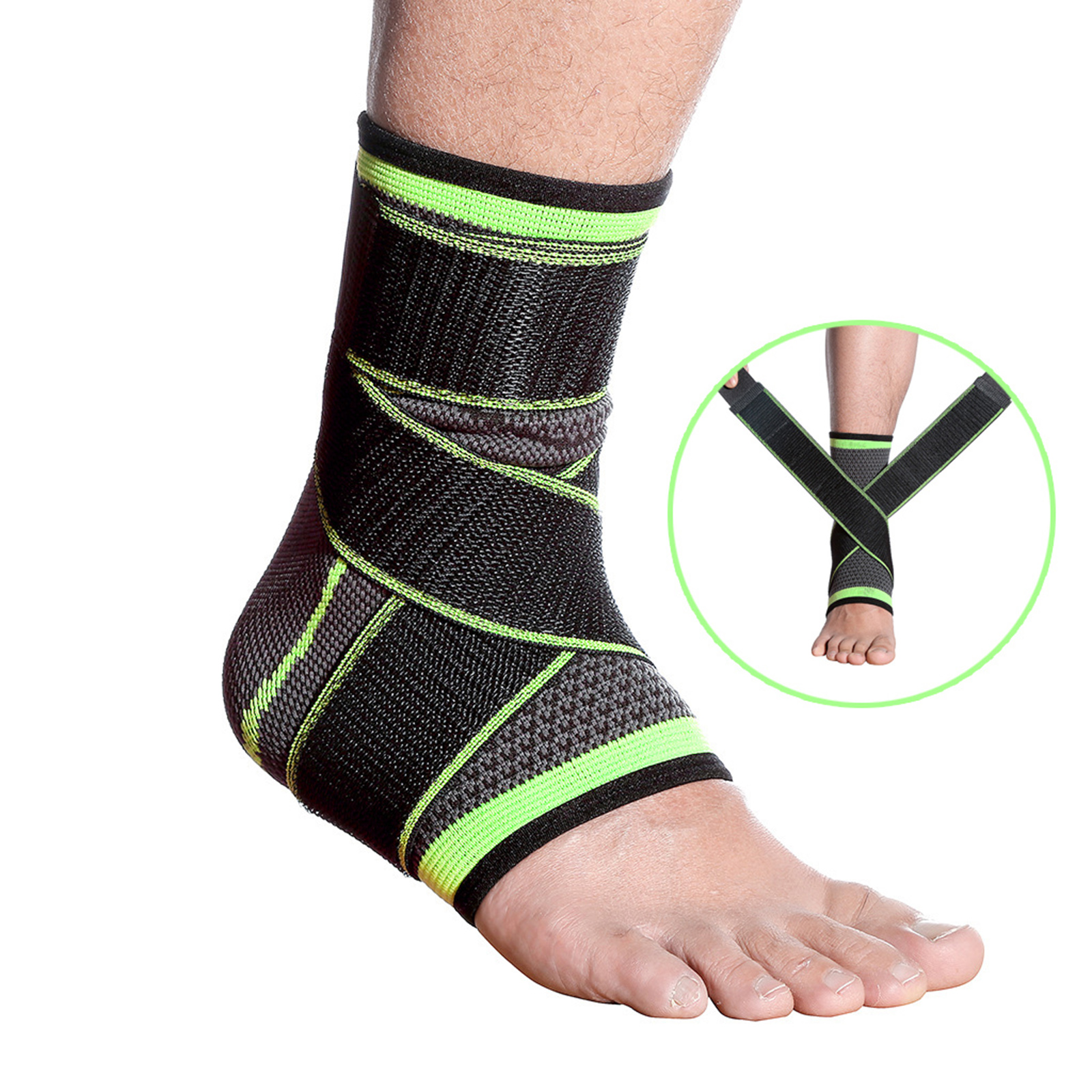 Adjustable Ankle Brace Support Men Women Prevent Sprains - Temu Canada