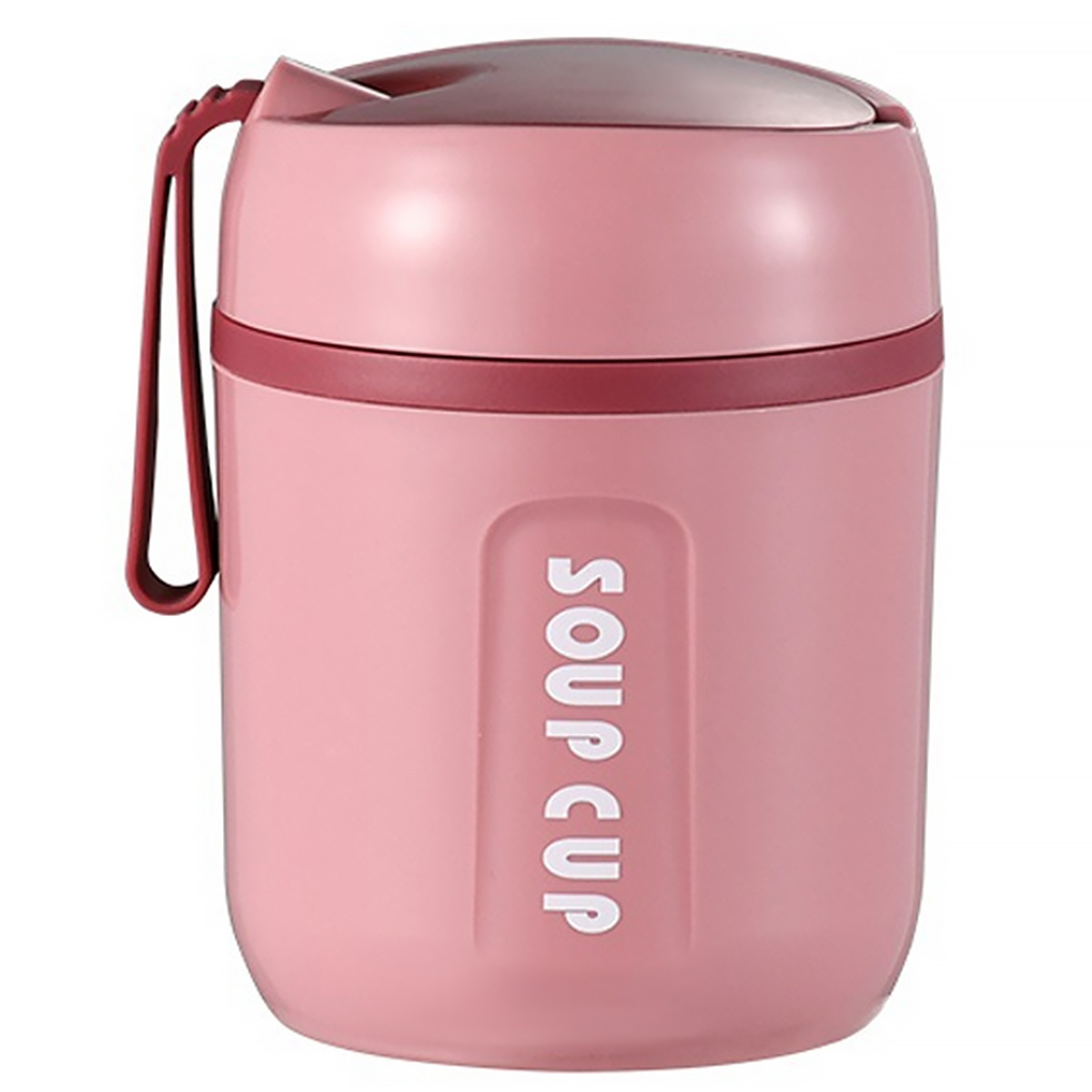 Soup Thermos for Hot Food - 24 Oz Vacuum Insulated Lunch Container with  Foldable