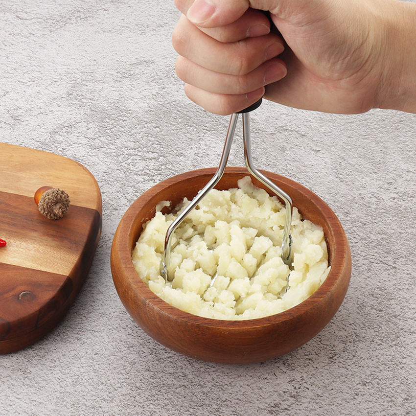 Make Perfectly Smooth Mashed Potatoes With This Stainless Steel Potato  Masher! - Temu