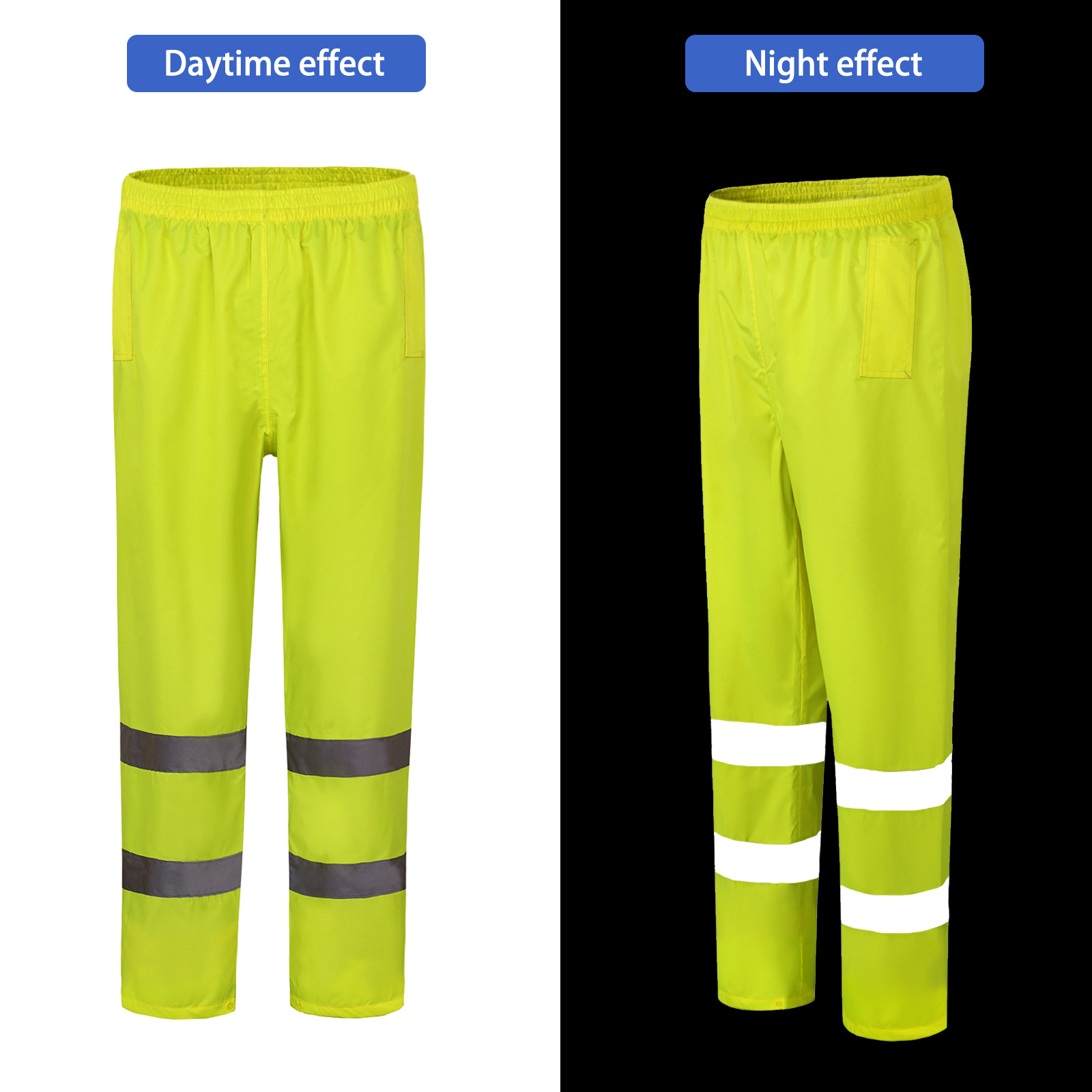 Reflective Tapes Waterproof Windproof Rain Pants Trousers for Kids - China Kid  Rain Pants and Waterproof Pants price