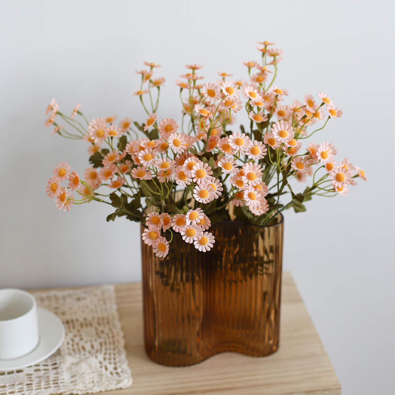 1pc Sweet Artificial Daisy Flower Artificial Chrysanthemum Home Decor