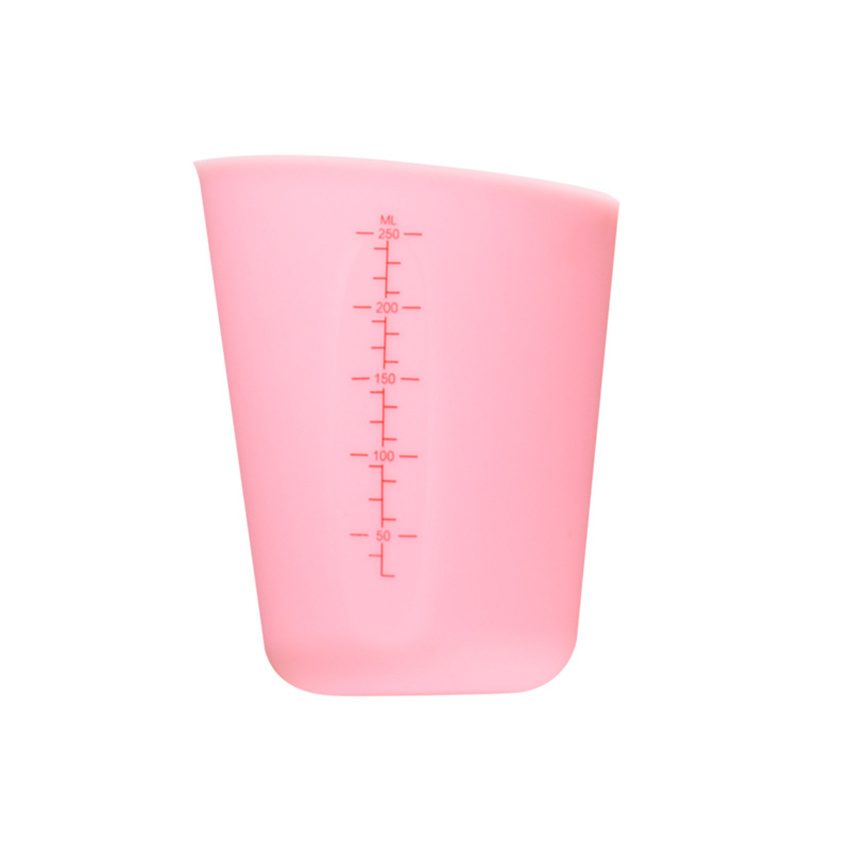 Double Scale Silicone Measuring Cup, Milk Tea Shop Supplies, Baking Tools,  Soft Milk Cup, Liquid Measuring Cup - Temu