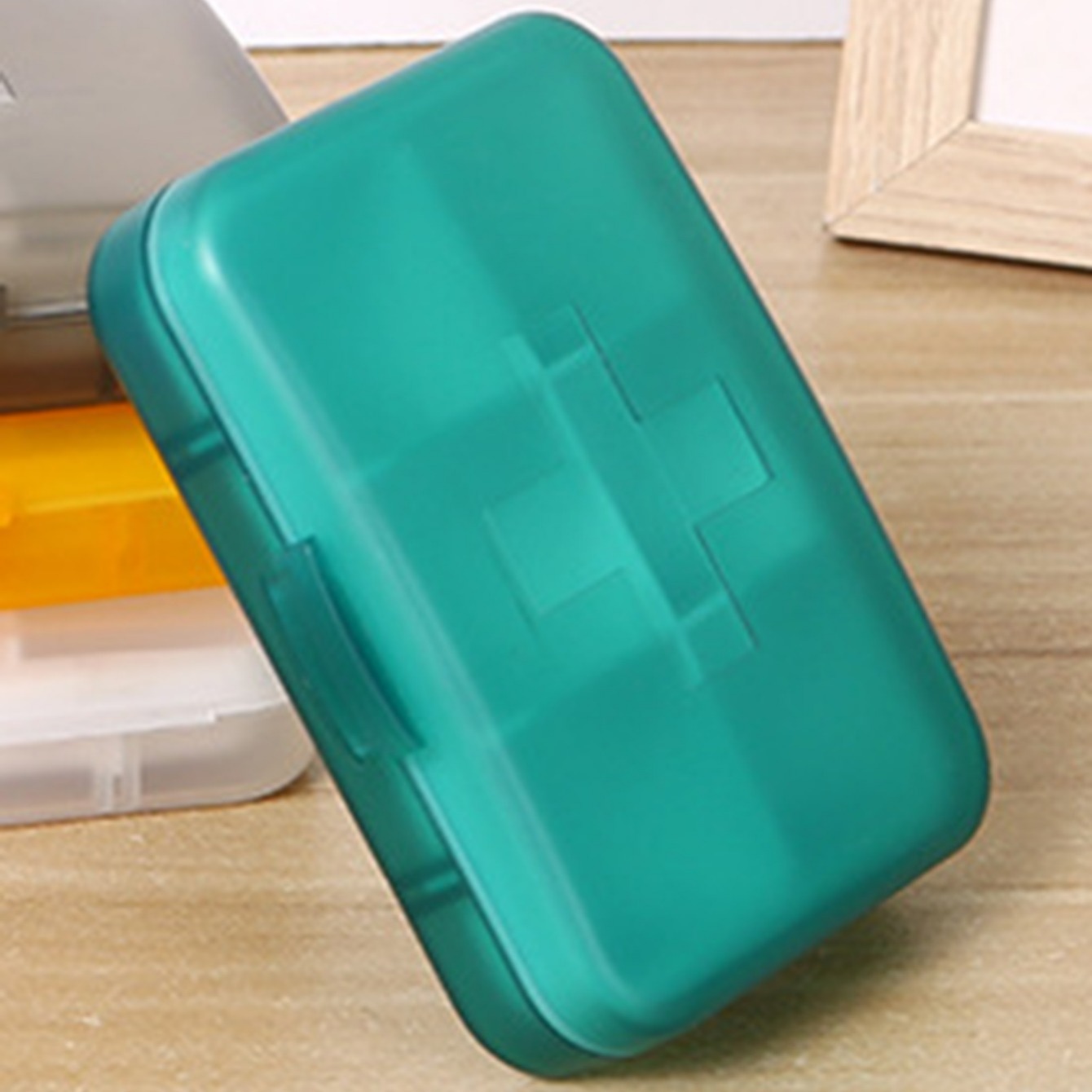 4 Grids Pill Box Holder Medicine Storage Organizer Container Case