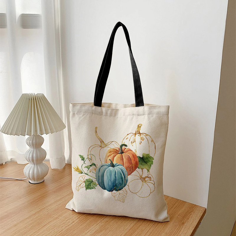 Whaline 3Pcs Fall Canvas Tote Bags Happy Fall yall Gnome Turkey Grocery  Shopping Bag Autumn Reusable Gift Goodie Bag Thanksgiving Tote Shoulder Bag