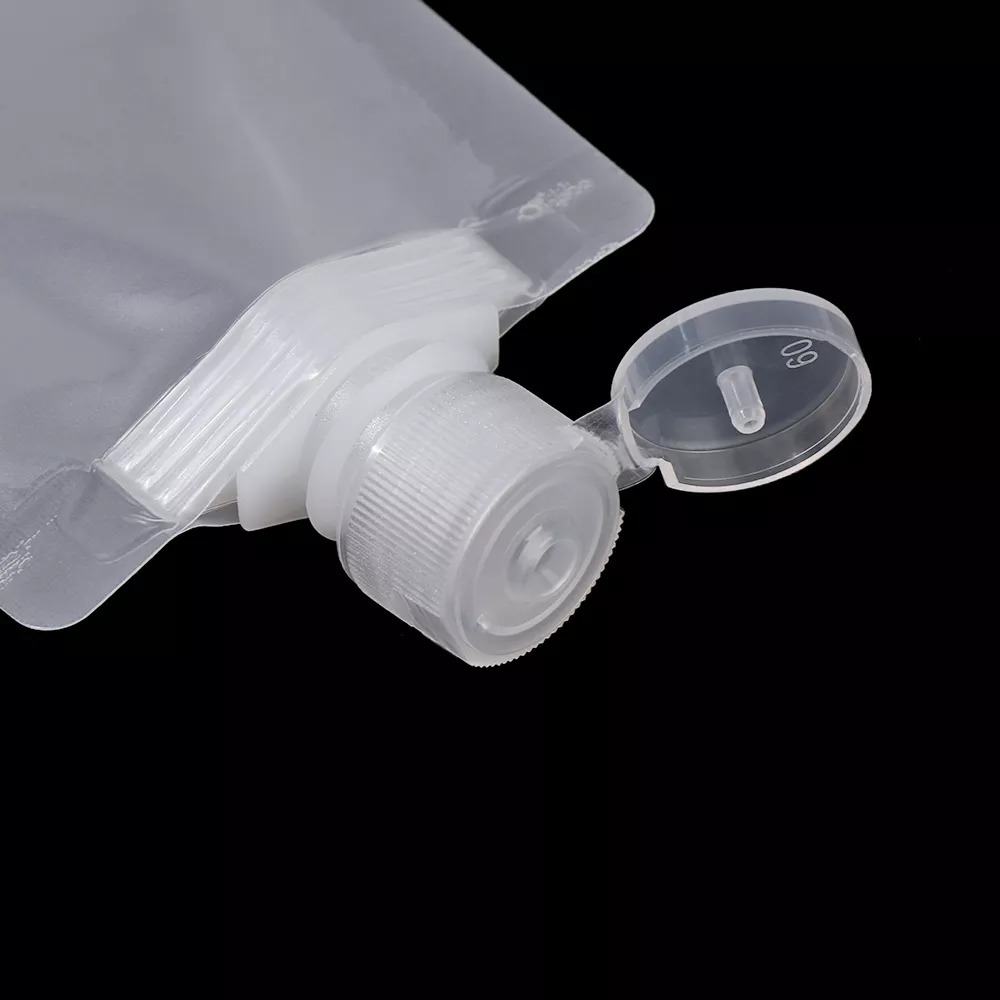 Travel Squeeze Pouch, Clear Space Saving Empty Squeeze Pouches For ...